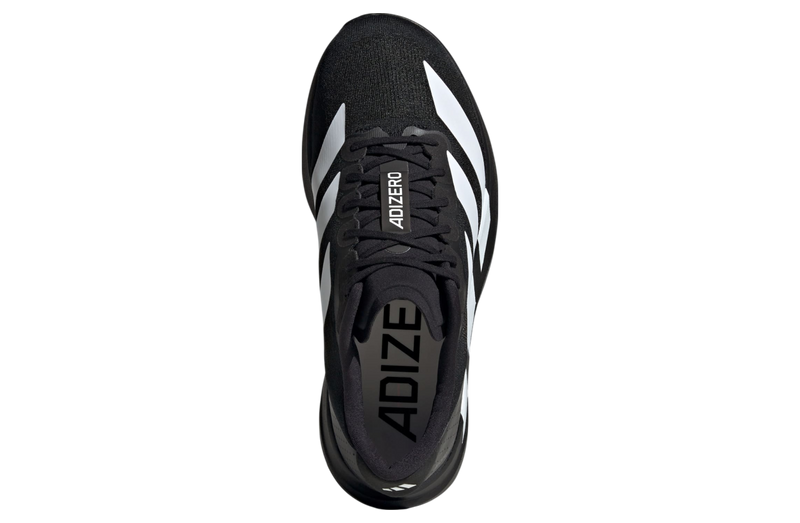 Adidas Men's Black Adizero EVO SL Sneakers, Core Black / Cloud White / Core Black, JP7149