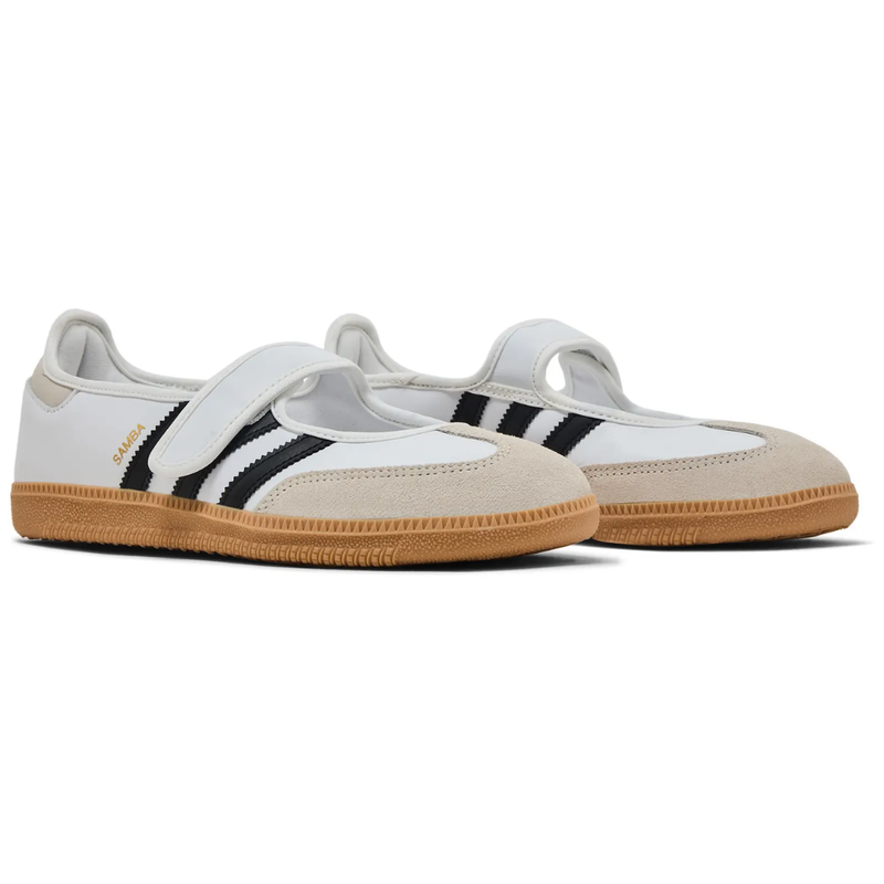 Adidas Originals Women's White Samba Jane Shoes, JR1402