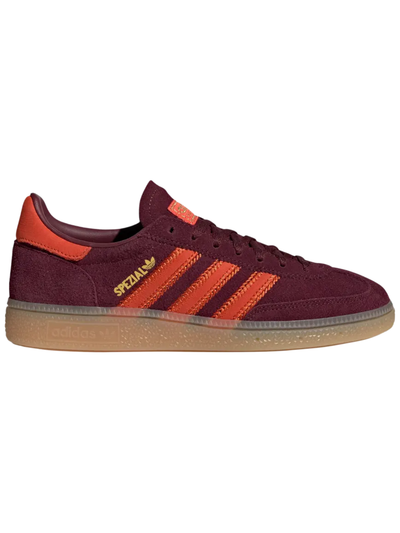 Adidas Originals Women's Handball Spezial Sneakers, Maroon / Preloved Red / Gum, JR0848