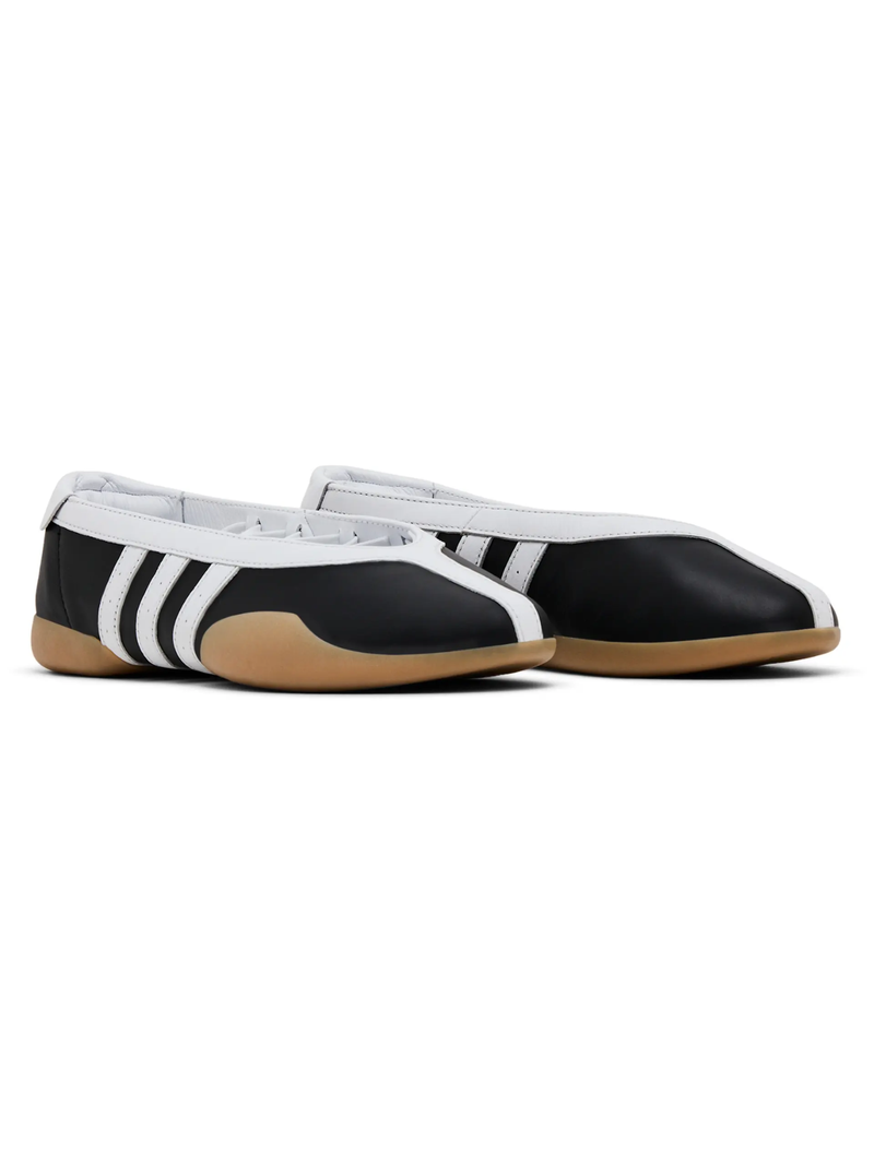 Adidas Originals Womens Taekwondo Mei Ballet Shoes, Core Black / Cloud White / Gum, JR7031