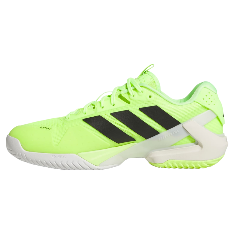 Adidas Men's Lucid Lemon Adizero Ubersonic 5 Sneakers, IH2562 (No Box)