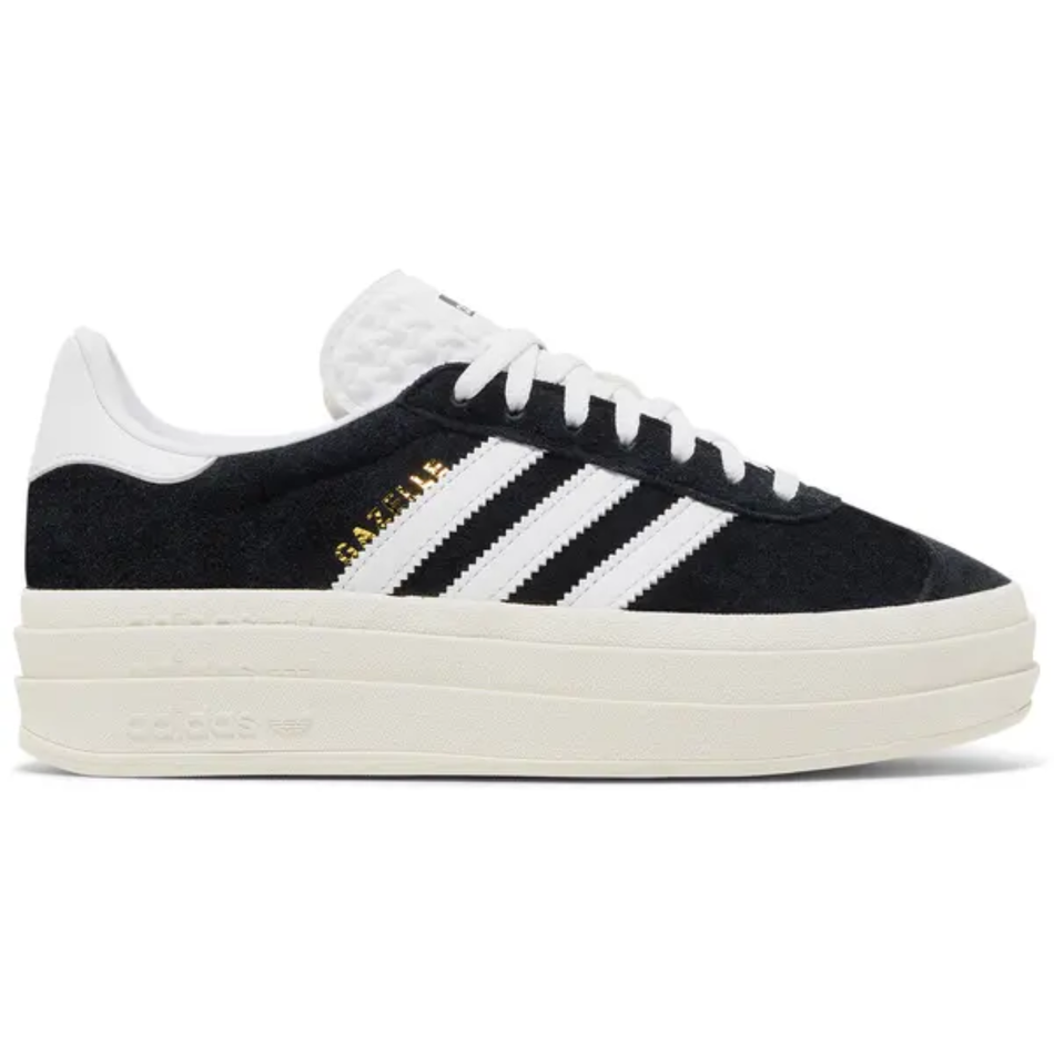 Zapatillas Adidas Gazelle Bold negras para mujer, HQ6912 (sin caja)