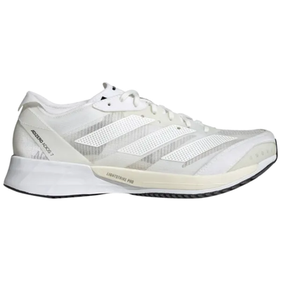 Zapatillas Adidas Adizero Adios 7 blancas para mujer, sin teñir, GY2587 (sin caja)