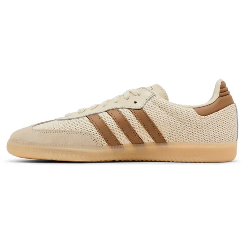 Zapatillas Adidas Originals Samba OG color crema para hombre, JI3185 (sin caja)