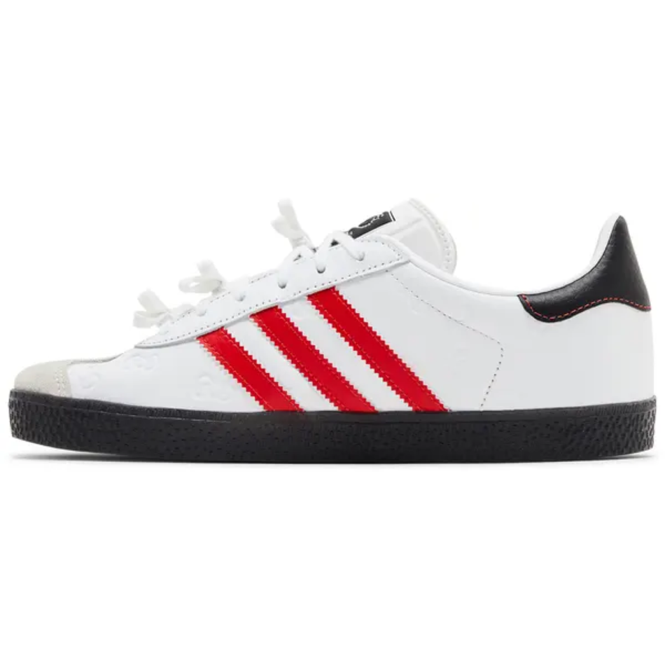 Adidas Women's White Hello Kitty x adidas Gazelle J Sneakers, IH9953 (No Box)