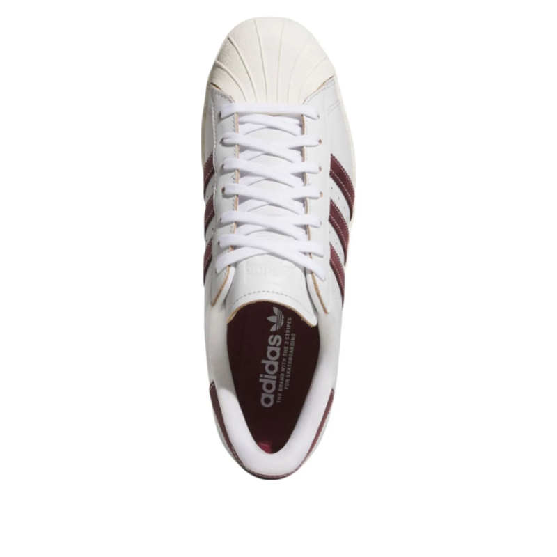Adidas Originals Men's White Superstar 80 ADV Sneakers, JP8529 (No Box)
