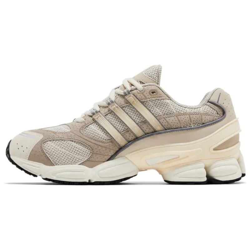 Adidas Men's Cream Ozweego Pro 'Alumina' Sneakers, IH0411 (No Box)