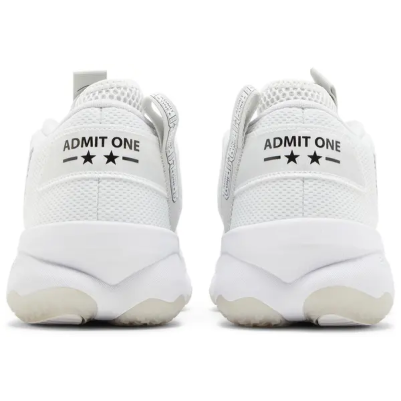 Adidas Men's White Dame 8 'Admit One - Cloud White' Sneakers, GY6462 (No Box)