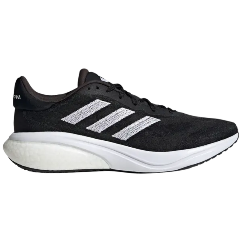 Adidas Men's Black Supernova 3 'Black White' Sneakers, IE4367 (No Box)