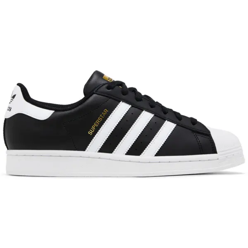 Adidas Men's Black Superstar 2024 Sneakers, ID4636 (No Box)
