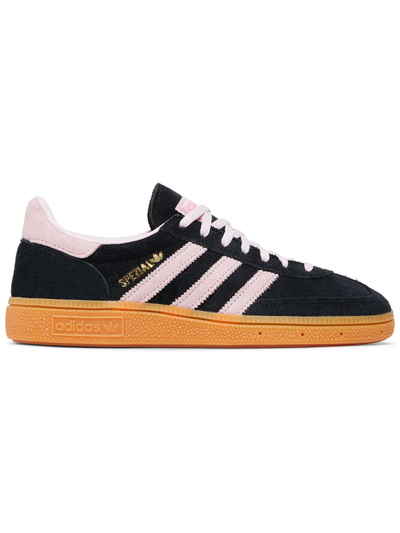 Adidas Originals Women's Handball Spezial Sneakers, Core Black / Clear Pink / Gum, IE5897