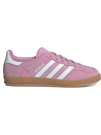 Adidas Originals Women's Gazelle Indoor Sneakers, BLILIL / FTWWHT / GUM3, JS1395