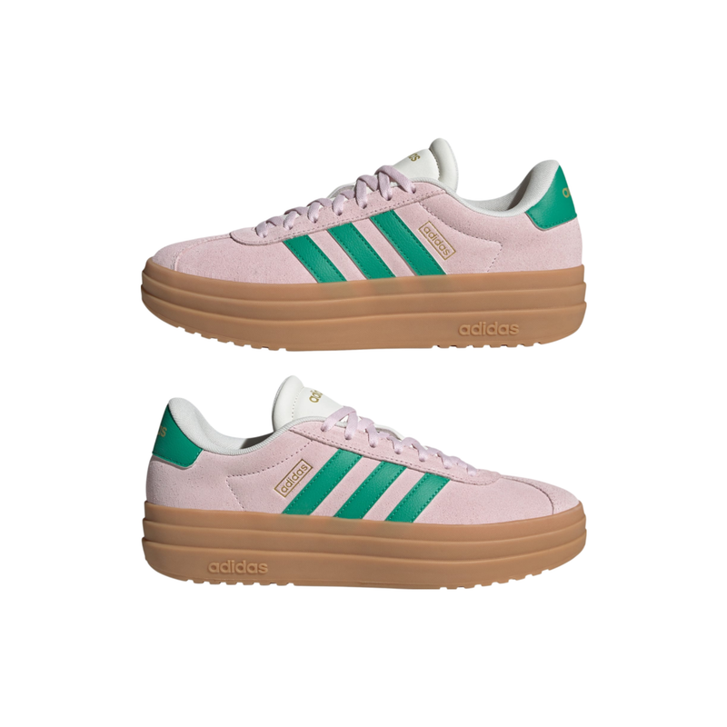 Adidas Women's Pink VL Court Bold Sneakers, JP6916 (Damaged Box)