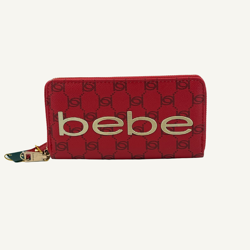 Bebe Women's Candy Apple Briella Wristlet Wallet, E10-L407
