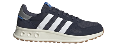 Adidas Men's Run 84 Running Shoes, Shadow Navy / Cloud White / Matte Silver, IH8614