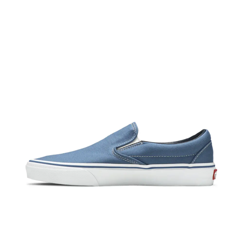 Zapatillas clásicas sin cordones Vans para hombre, color azul marino, VN000EYENVY