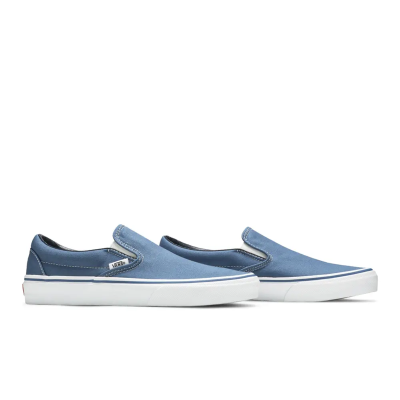 Zapatillas clásicas sin cordones Vans para hombre, color azul marino, VN000EYENVY