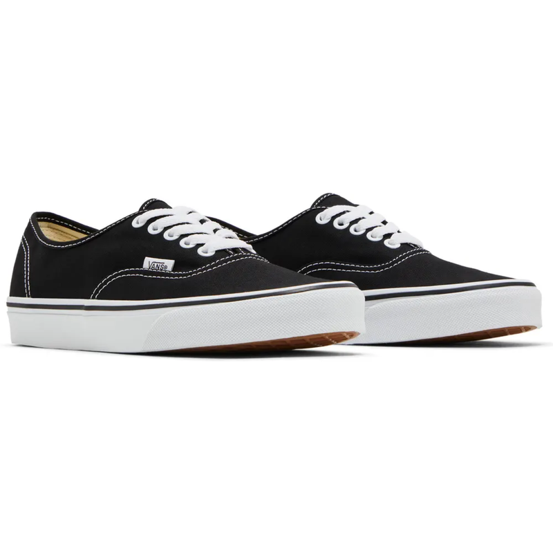 Vans Men's Black Authentic Canvas Sneakers, VN000EE3BLK
