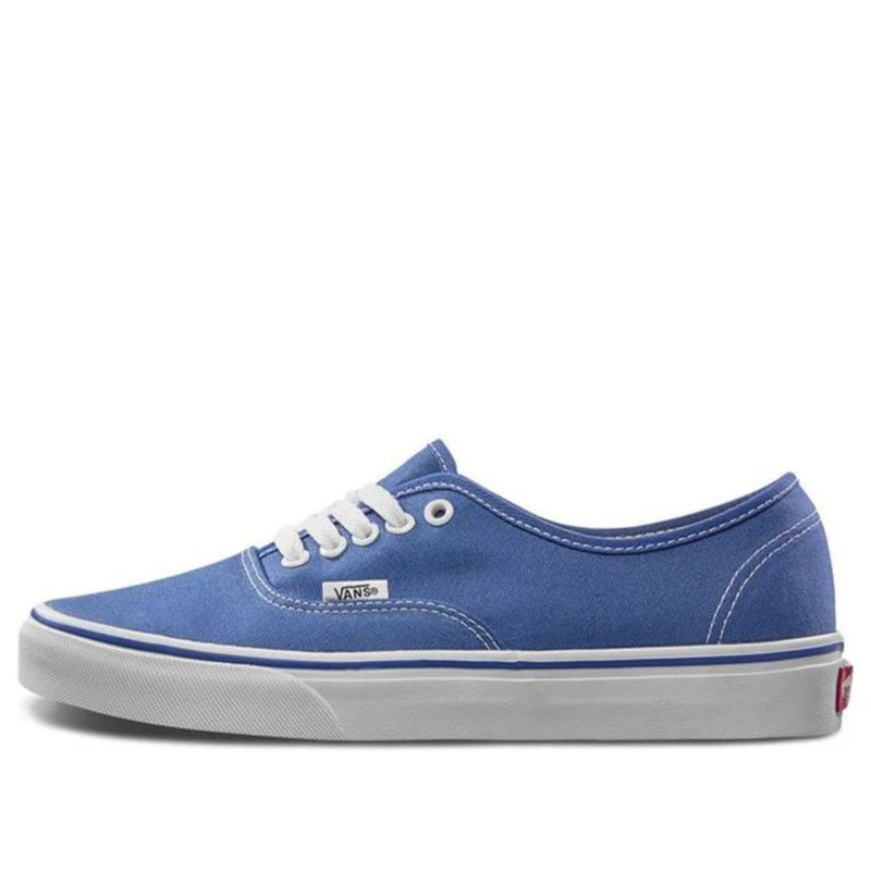 Zapatillas Vans de lona auténticas para hombre, color azul marino, VN000EE3NVY