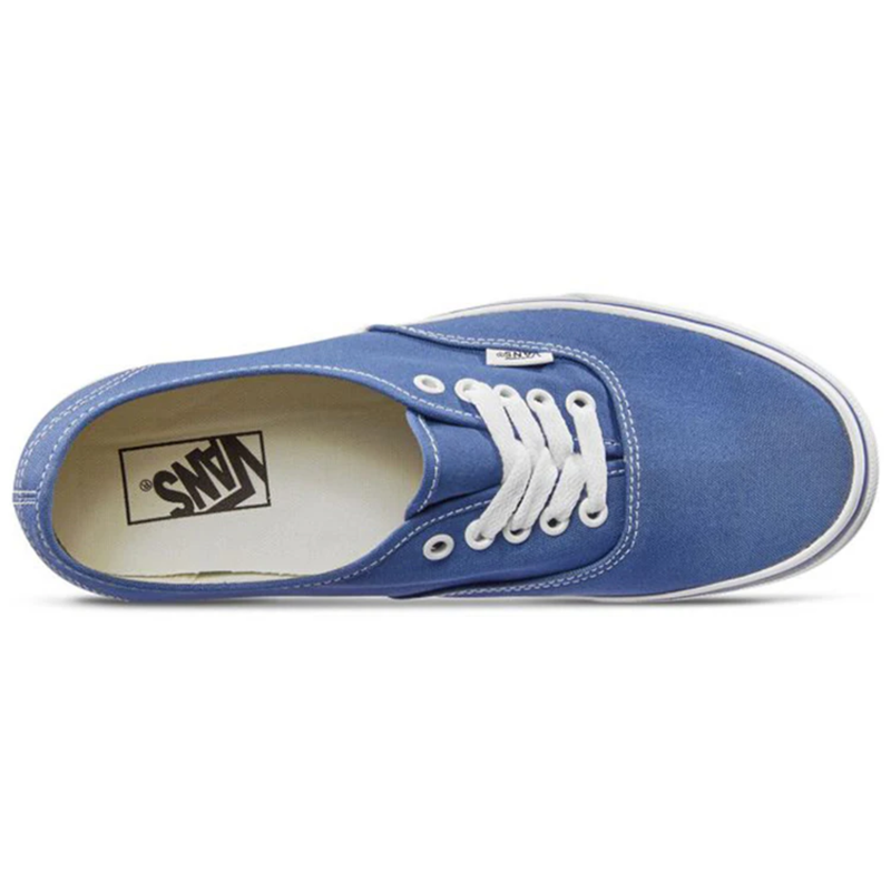 Zapatillas Vans de lona auténticas para hombre, color azul marino, VN000EE3NVY