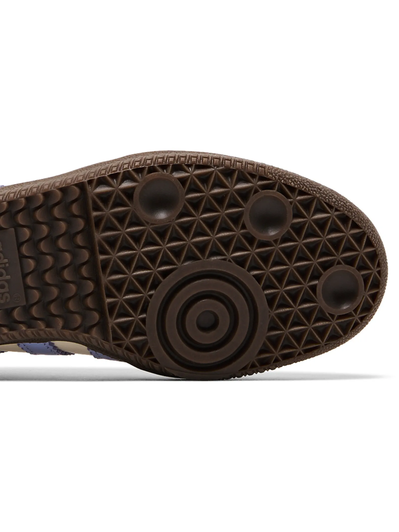 Adidas Originals Women's Samba OG Sneakers, Cream White Violet, JI2678