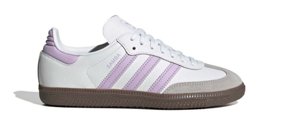 Adidas Originals Kids Samba OG Sneakers, Powder Purple, JQ2842