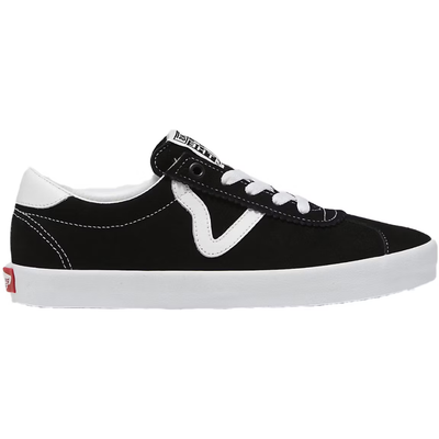 Vans Men's Black Sport Low Sneakers, VN000CQRBZW