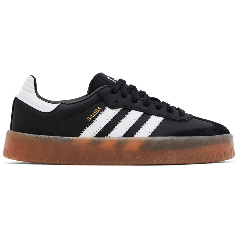 Adidas Originals Women's Sambae Sneakers, White/Black/Gum JI1350