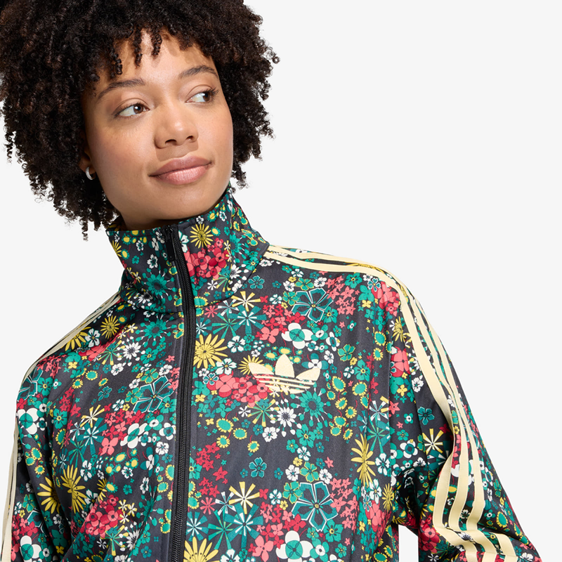 Adidas Originals Women's Floral x Liberty London Firebird Track Top, KD7975