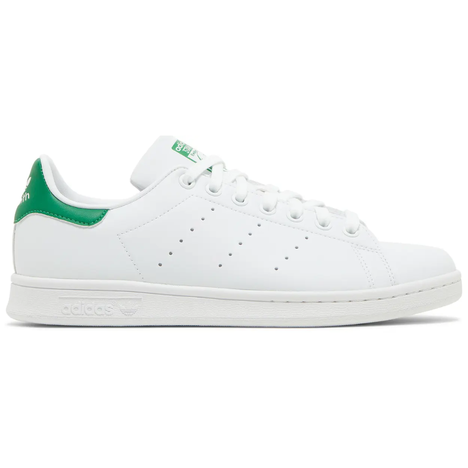 Zapatillas Adidas Stan Smith para hombre, blancas y verdes, Q47226