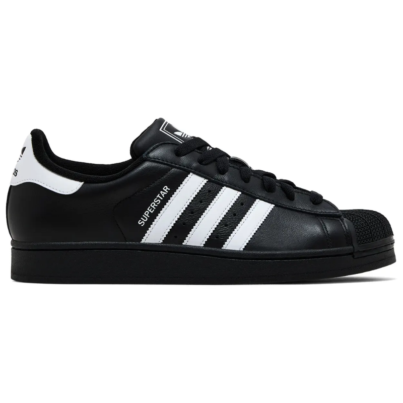 Zapatillas Adidas Originals Superstar II negras para hombre, JI0079