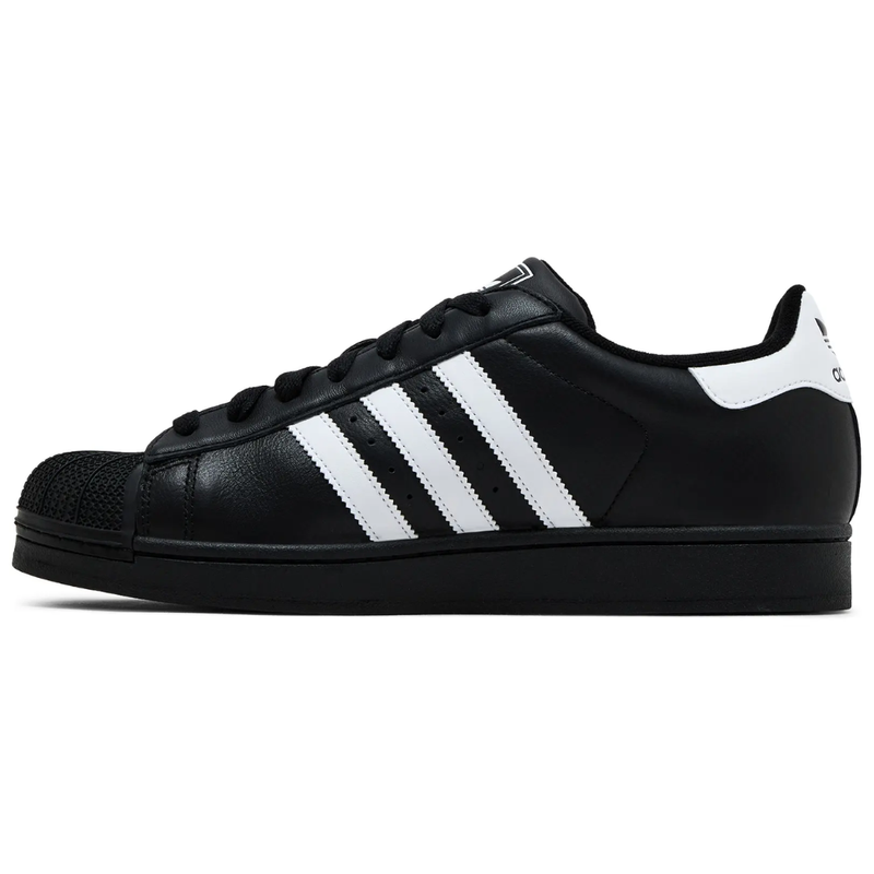 Zapatillas Adidas Originals Superstar II negras para hombre, JI0079