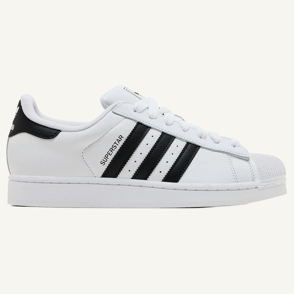 Adidas Men's White/Black Superstar II Sneakers, IH8659