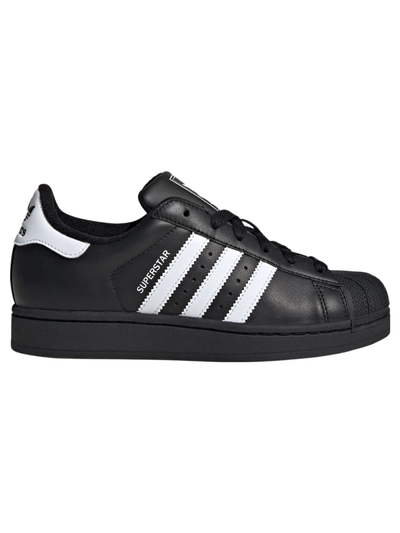 Adidas Originals Women's Superstar II Sneakers, Core Black / Cloud White / Core Black, JH7033
