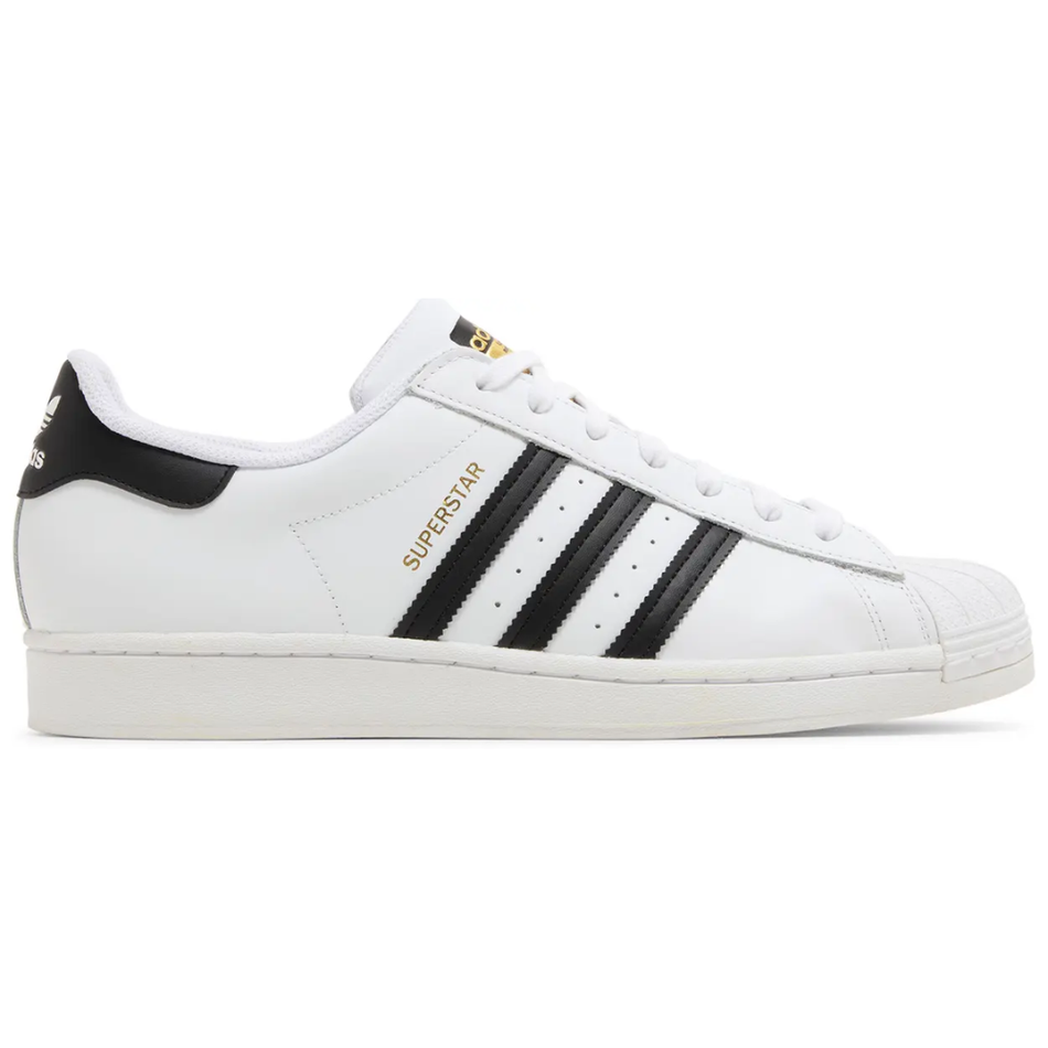 Adidas Originals Men's Superstar Sneakers, White/Black, EG4958