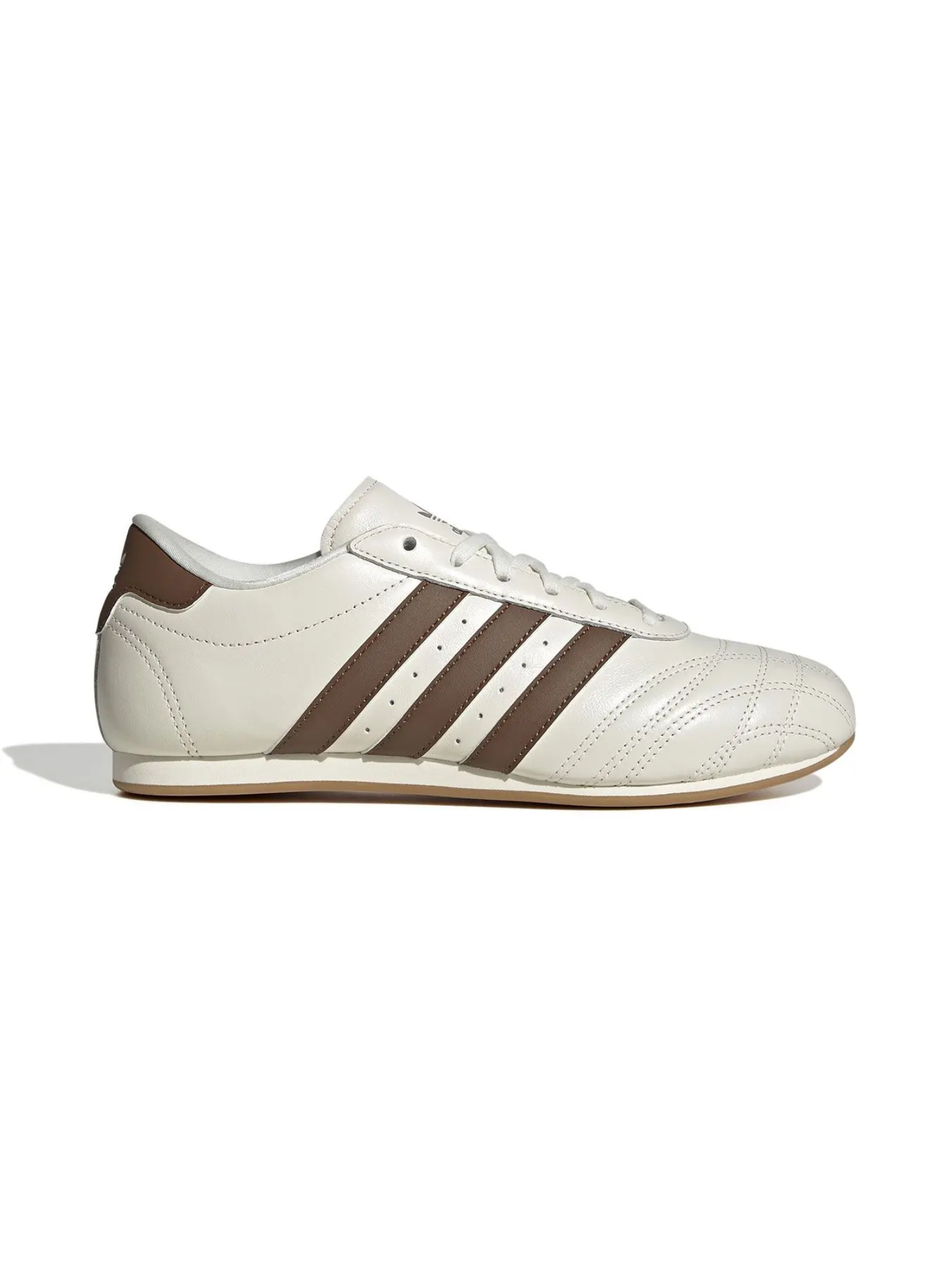 Zapatillas de taekwondo con cordones Adidas Originals para mujer, color crema, JQ0565