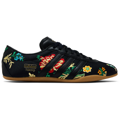 Zapatillas Adidas Originals Tokyo negras con estampado floral para mujer, JR1494