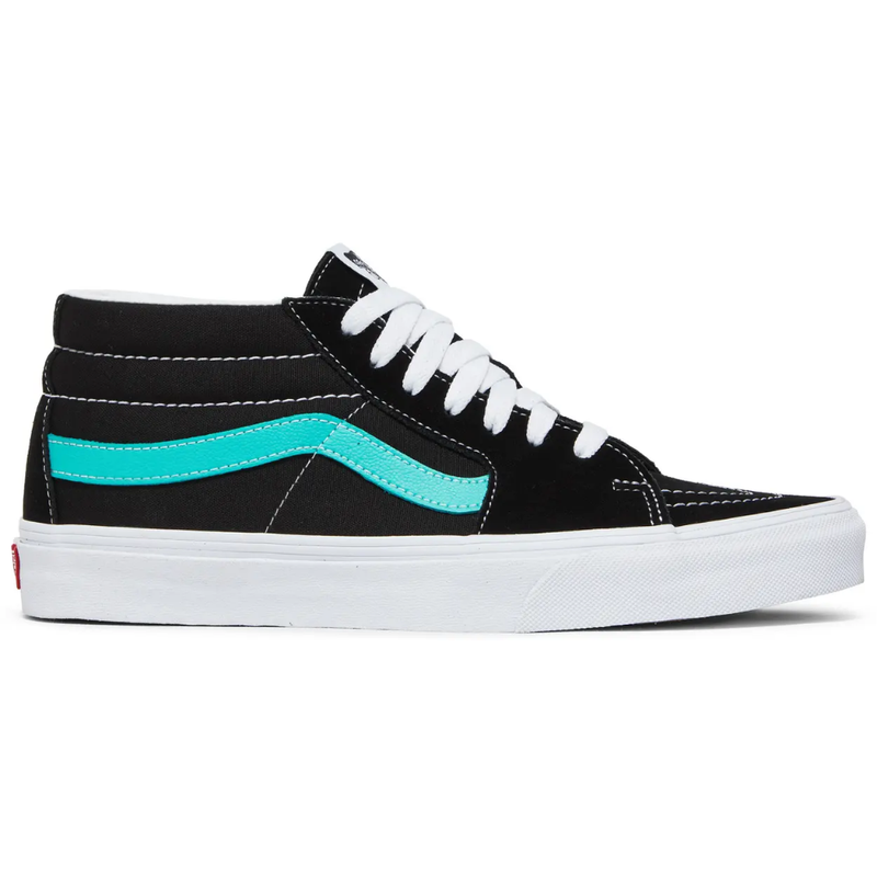 Zapatillas deportivas Vans Sk8 Mid Classic para hombre, color negro cascada, VN0A3WM34FV