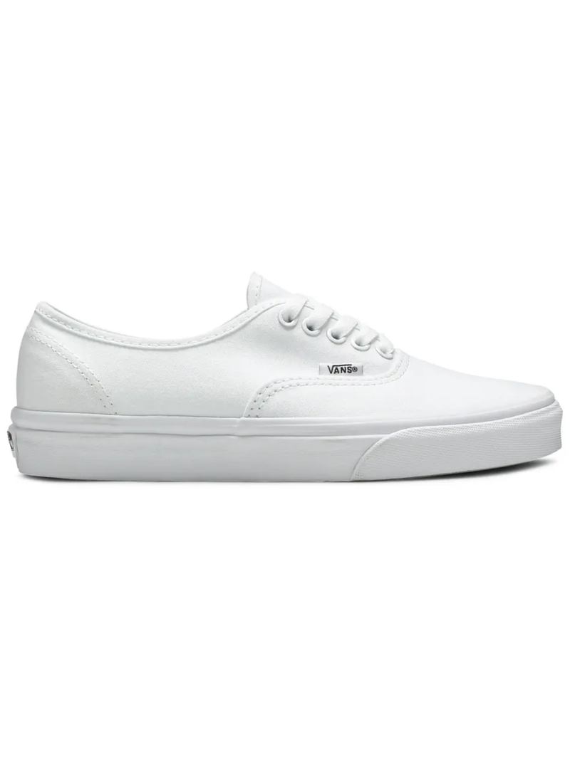 Zapatillas Vans Authentic de lona para hombre, blancas, VN000EE3W00